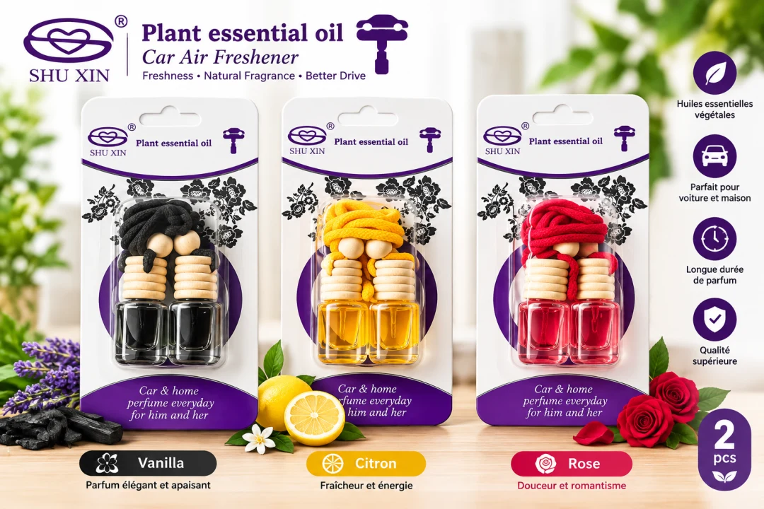 SHUXIN Désodorisant Parfumé pour Voiture (Double)